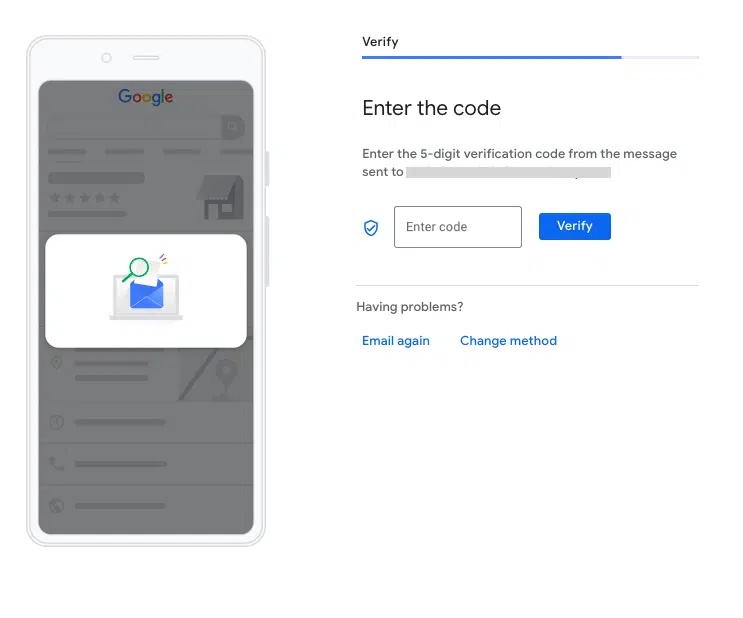 Add Verification code