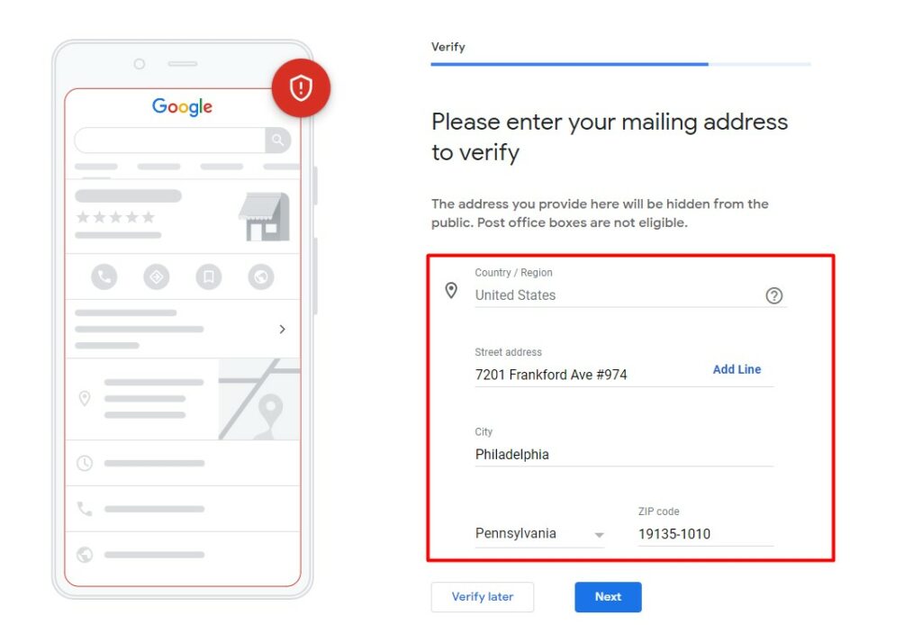 verify business