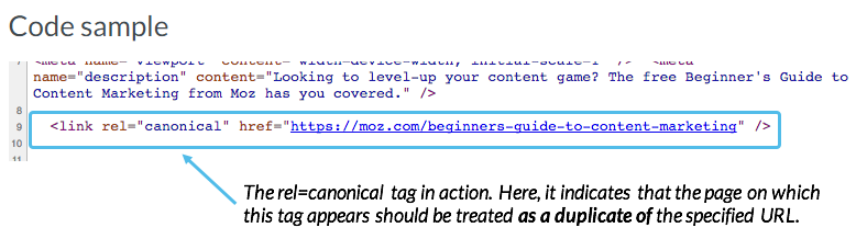 Canonical Tags