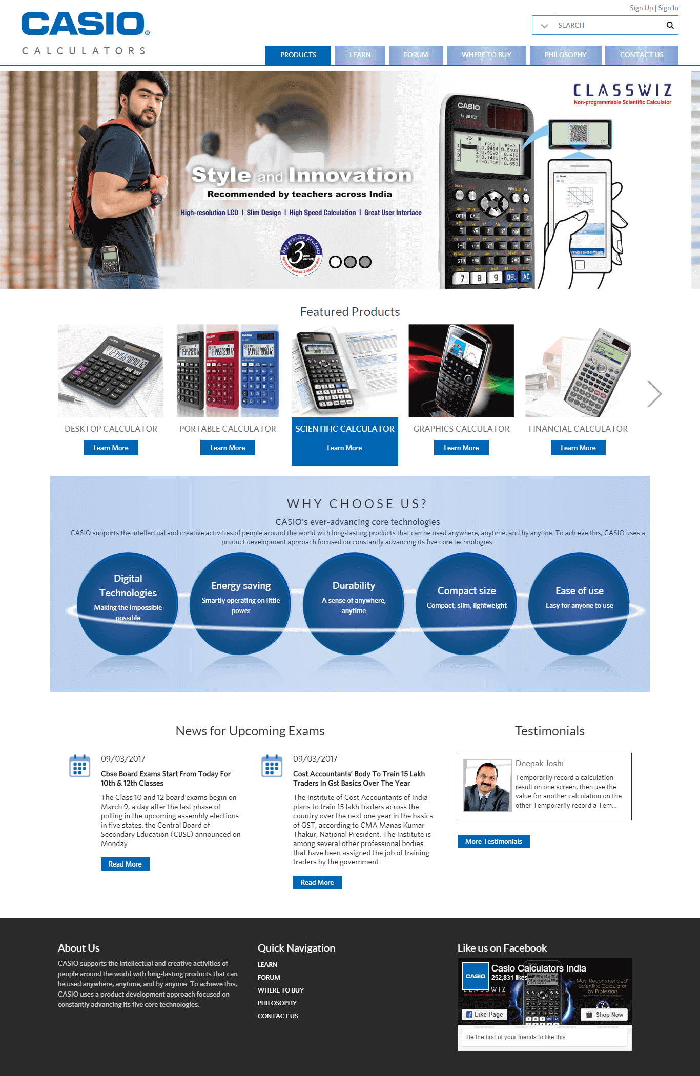 Casio Calculators India Casio Calculators India